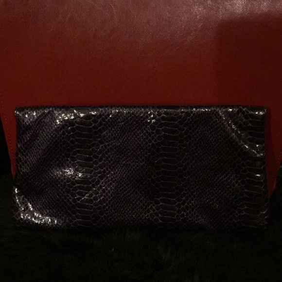 SAKS FIFTH AVE CLUTCH (NEVER USED)